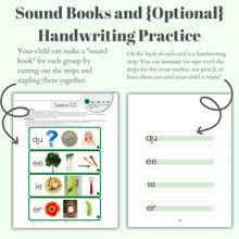 Load image into Gallery viewer, Montessori Reading Games Workbook - Level 2 (DIGITAL DOWNLOAD)