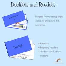 Load image into Gallery viewer, Montessori Blue Series Reading Workbook (DIGITAL DOWNLOAD)