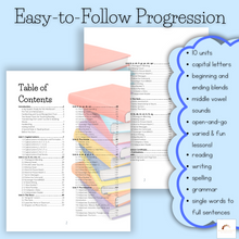 Load image into Gallery viewer, Montessori Blue Series Reading Workbook (DIGITAL DOWNLOAD)
