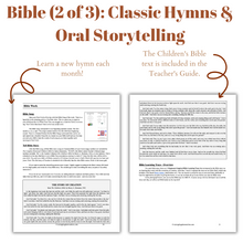 Load image into Gallery viewer, Montessori Christian Homeschool Curriculum - Year 2 (Ages 4-7+)