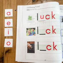 Load image into Gallery viewer, Montessori Blue Series Reading Workbook (DIGITAL DOWNLOAD)