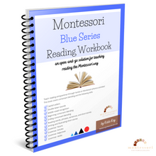 Load image into Gallery viewer, Montessori Blue Series Reading Workbook (DIGITAL DOWNLOAD)