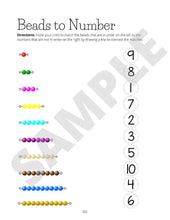 Load image into Gallery viewer, Montessori Math Workbook - Primary Book 1 (DIGITAL DOWNLOAD)