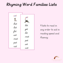 Load image into Gallery viewer, Montessori Pink Series Reading Workbook Cursive
