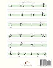 Load image into Gallery viewer, Montessori Reading Games Workbook, Level 1 - Print Handwriting (PHYSICAL WORKBOOK)