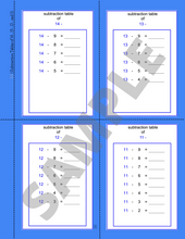 Load image into Gallery viewer, Montessori Math Workbook - Primary Book 3 (DIGITAL DOWNLOAD)