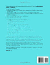 Load image into Gallery viewer, Montessori Math Workbook - Primary Book 3 (Physical Workbook)