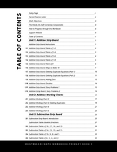 Load image into Gallery viewer, Montessori Math Workbook - Primary Book 3 (Physical Workbook)