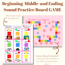 Load image into Gallery viewer, Montessori Reading Games Workbook, Level 1 (DIGITAL DOWNLOAD)