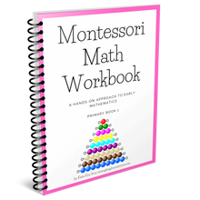 Load image into Gallery viewer, Montessori Math Workbook - Primary Book 1 (DIGITAL DOWNLOAD)