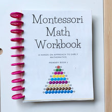 Load image into Gallery viewer, Montessori Math Workbook - Primary Book 1 (DIGITAL DOWNLOAD)