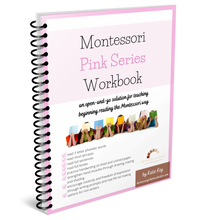 Load image into Gallery viewer, Montessori Pink Series Reading Workbook (DIGITAL DOWNLOAD)