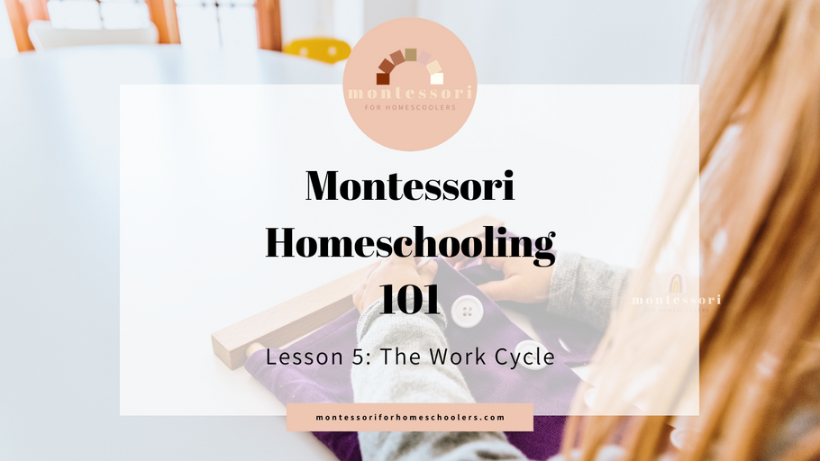 The Montessori Work Cycle