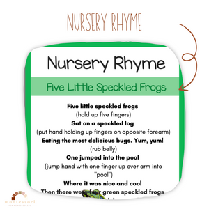 One Year Old Montessori Christian Homeschool Curriculum
