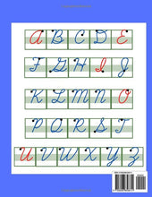 Load image into Gallery viewer, Montessori Blue Series Reading Workbook - Cursive (Printed Workbook)
