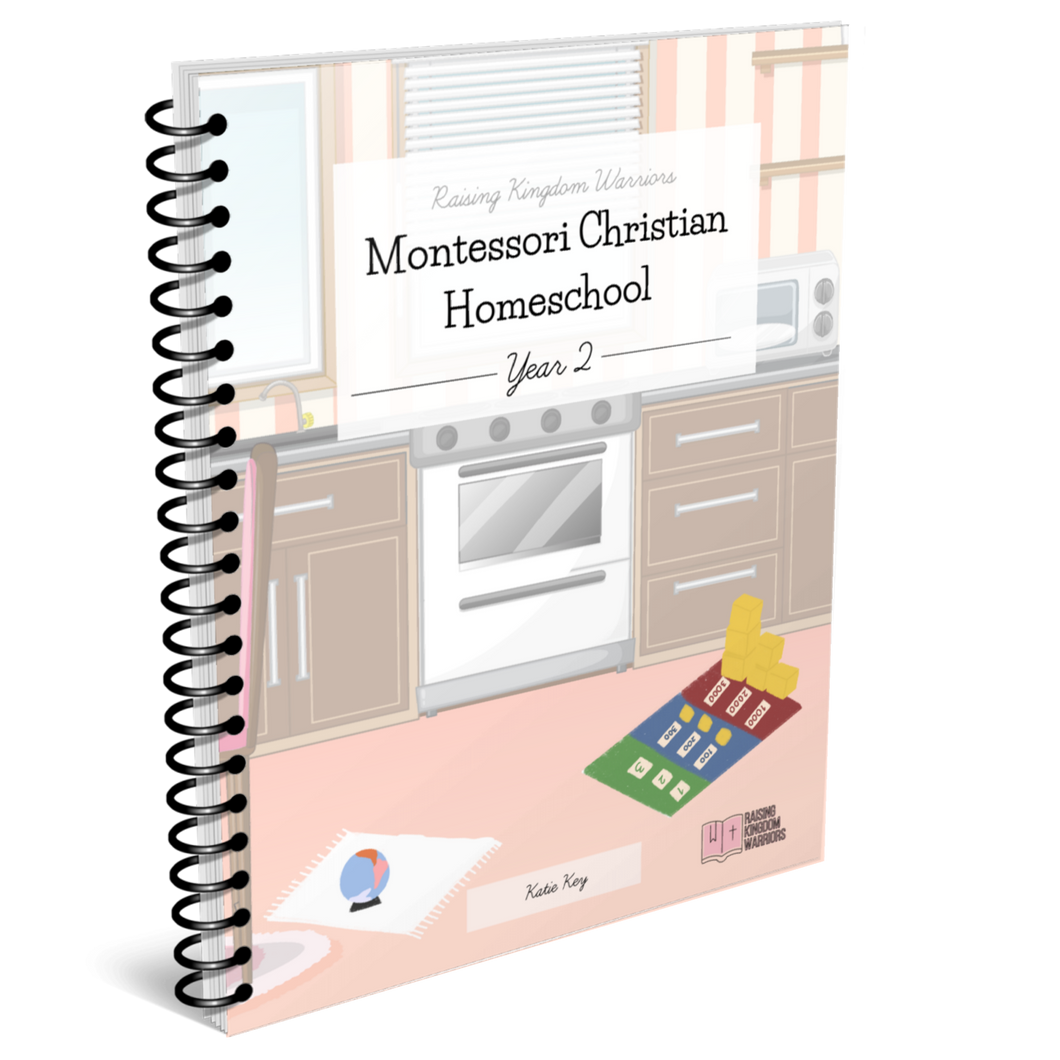 Montessori Christian Homeschool Curriculum - Year 2 - Growing Curriculum Bundle (DIGITAL DOWNLOAD)