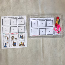 Load image into Gallery viewer, Montessori Christmas Learning Trays Pack
