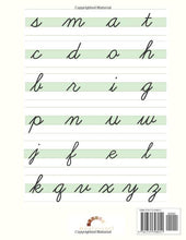 Load image into Gallery viewer, Montessori Reading Games Workbook, Level 1 - CURSIVE (Physical Workbook)
