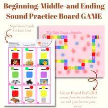 Load image into Gallery viewer, Montessori Reading Games Workbook, Level 1: A Beginning Phonics Program (PHYSICAL WORKBOOK)
