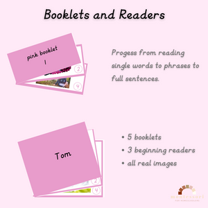 Montessori Pink Series Reading Workbook