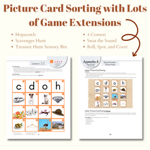 Load image into Gallery viewer, Montessori Reading Games Workbook, Level 1 Cursive: A Beginning Phonics Program
