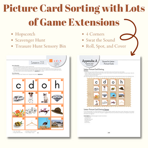 Montessori Reading Games Workbook, Level 1 - CURSIVE (Physical Workbook)