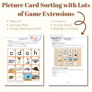 Montessori Reading Games Workbook, Level 1: A Beginning Phonics Program - CURSIVE (DIGITAL DOWNLOAD)
