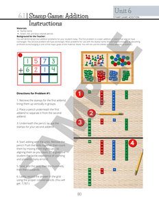Montessori Math Workbook - Primary Book 3