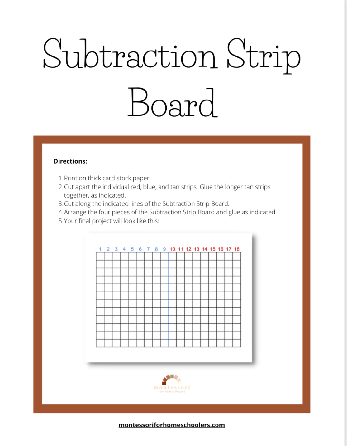 montessori-math-workbook-primary-book-1-montessori-for-homeschoolers for Free Printable Montessori Math Materials Montessori Math Workbook - Primary Book 1 – Montessori for Homeschoolers for Free Printable Montessori Math Materials