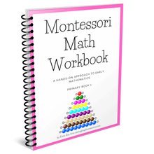 Load image into Gallery viewer, Montessori Math Workbook - Primary Book 1
