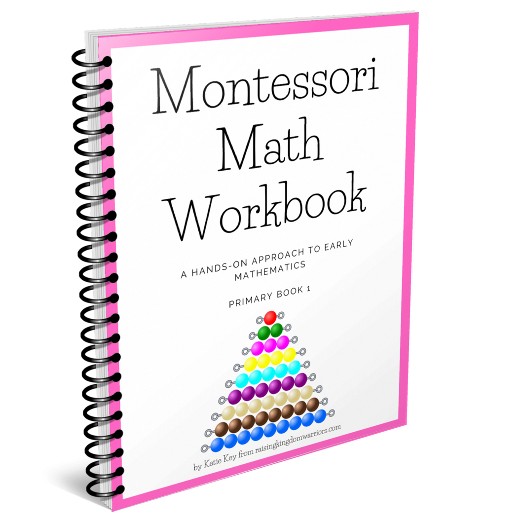 Montessori Math Workbook - Primary Book 1