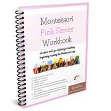 Load image into Gallery viewer, Montessori Pink Series Reading Workbook (Digital Download)

